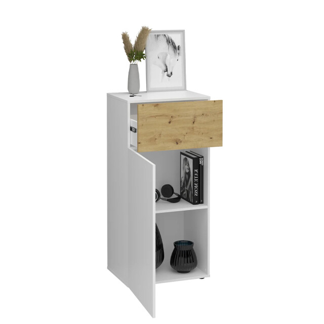 CaliCosy Etagère 1 deur 1 lade belm 2 l55 x h115 cm 2930037 large