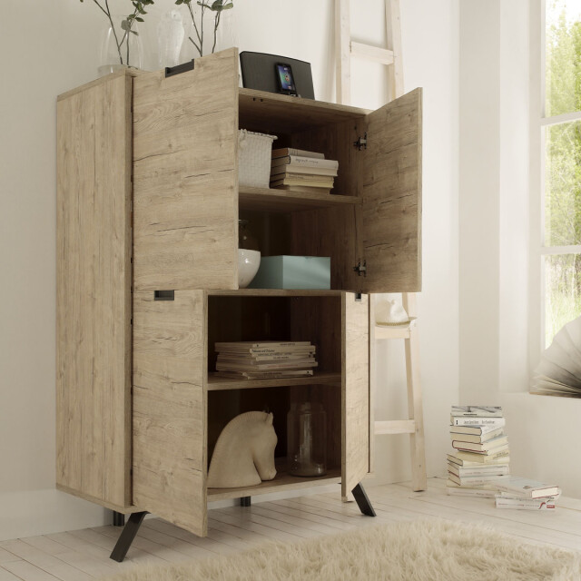 CaliCosy Buffet hoog 4 deuren l106 cm palma 2930677 large