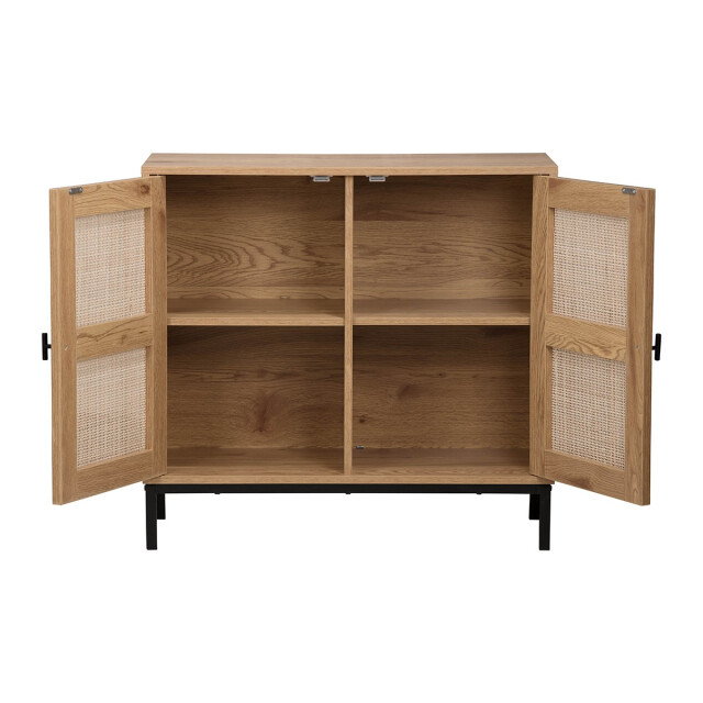 CaliCosy Buffet 2 portes en rotin naturel l80 cm jaya 3042284 large