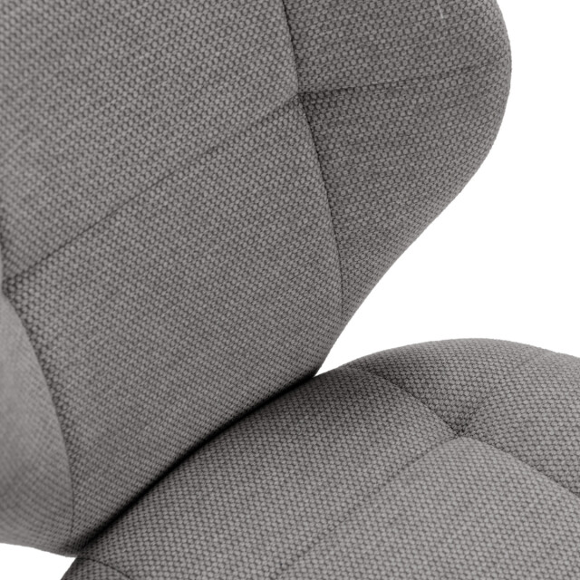 CaliCosy Set van 2 stoelen in stof met zwarte metalen poten l50 cm maori 3078785 large