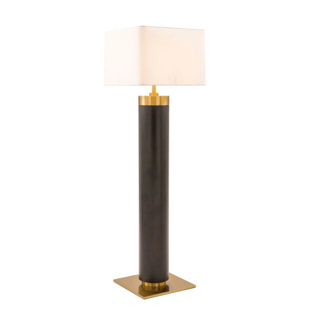 Signature Staande lamp in zwart metaal met gouden afwerking h165 cm vendome 2981034 large
