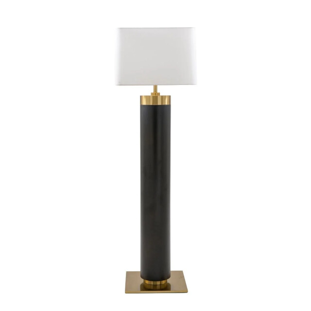Signature Staande lamp in zwart metaal met gouden afwerking h165 cm vendome 2981034 large