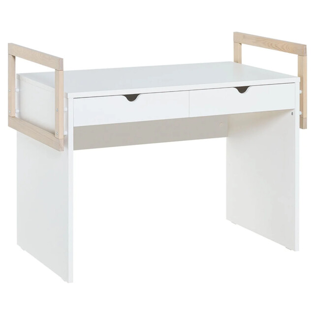 CaliCosy 2-lades bureau met houten randen stige 2929774 large