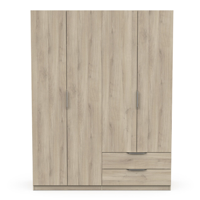 CaliCosy Kast met 4 deuren en 2 laden ghost l157,3 cm 2937818 large