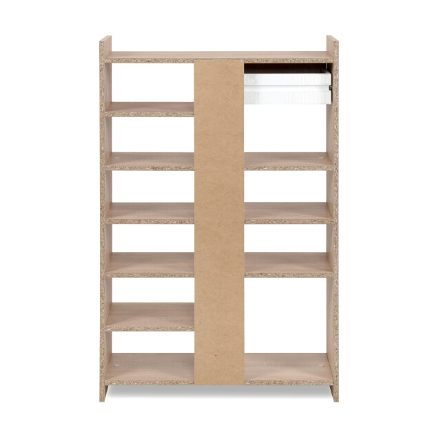 CaliCosy Schoenenkast met 8 open vakken en 1 lade h109 cm mÜnster 3011545 large