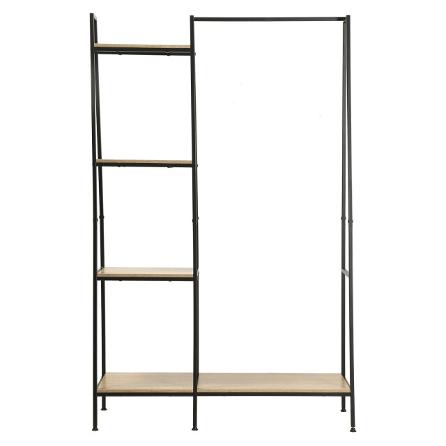CaliCosy Garderobekast 1 lage plank met 4 planken h160cm lexie 2929793 large