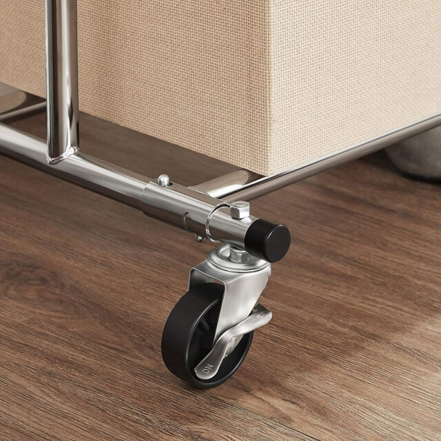 CaliCosy Kledingrek op wielen met uitschuifbare stang 92-132 cm 2929473 large