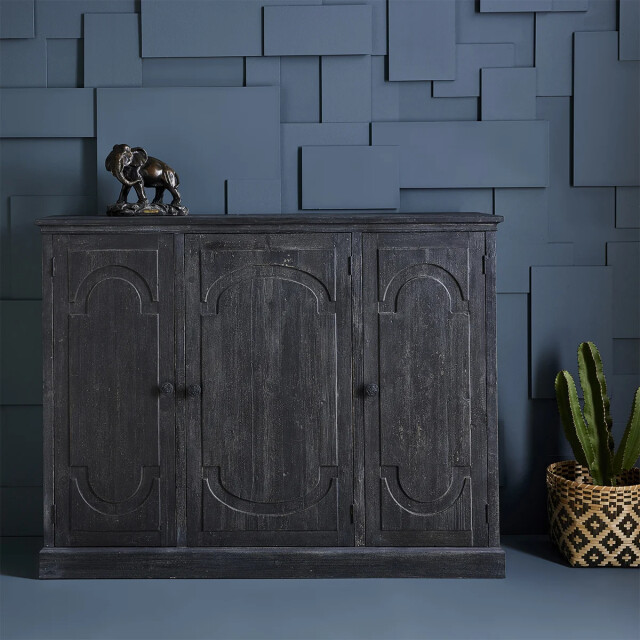 Signature Buffet 3 deuren in hout l160 x h123cm gaspard 2932032 large