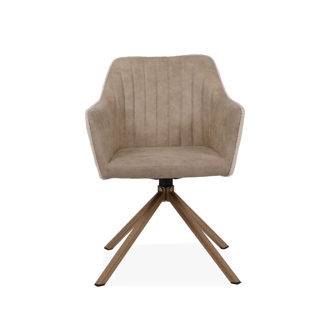 CaliCosy Set van 2 stoelen van bouclé stof l60 cm ray 2929513 large