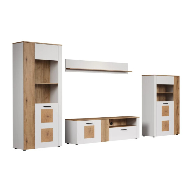 CaliCosy Vitrine met 2 deuren, waarvan 1 met gehard glas l80 cm vitoria 3042325 large