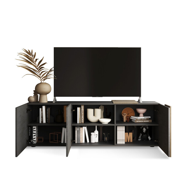 CaliCosy Tv-meubel 3 draaideuren pluton l181 cm 2937358 large