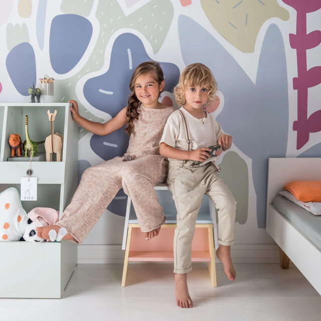 CaliCosy Kinderstoel stapelbaar met opbergruimte l46 cm 2936697 large