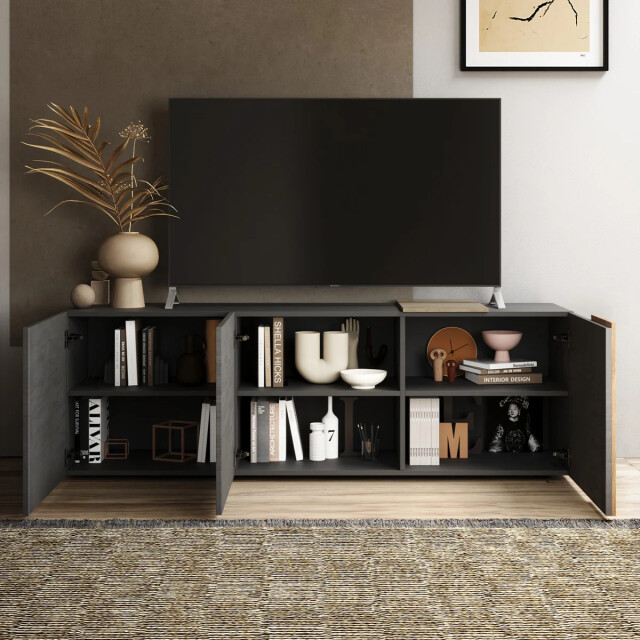 CaliCosy Tv-meubel 3 draaideuren pluton l181 cm 2937358 large