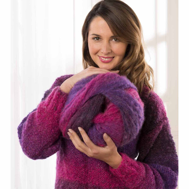 CaliCosy Pelote berg 600m voor aubergine acryl trui 24 x 20 x 22 cm 2931653 large