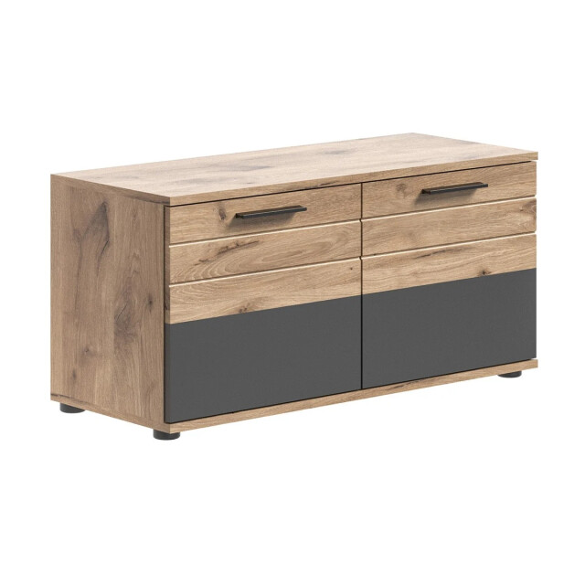 CaliCosy Bank met schoenenopberger 2 deuren l90 cm mason 2951207 large