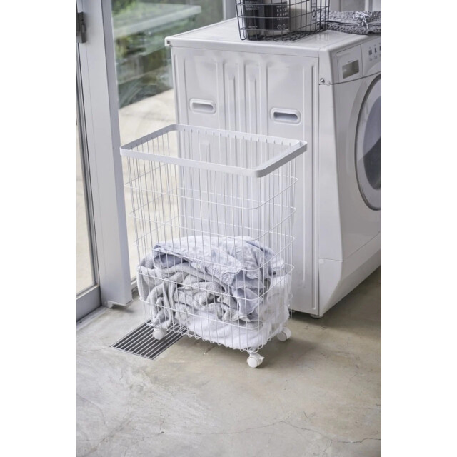 CaliCosy Wasmand op wieltjes van metaal h56.5cm 2936739 large