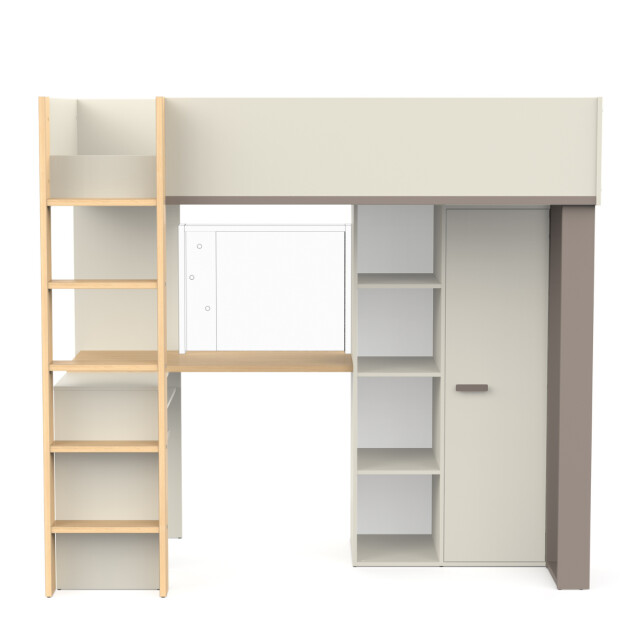 CaliCosy Hoogslaper met bureau en kast h183 cm camillia 3040885 large