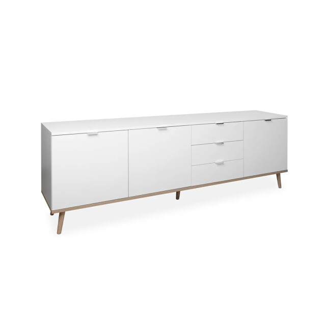 CaliCosy Lage buffetkast 3 deuren 2 planken 3 laden l200 cm kopenhagen 2930231 large