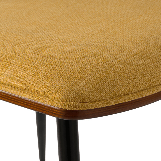 Signature Set van 2 mosterdgele stoelen babette h79 cm 2930272 large