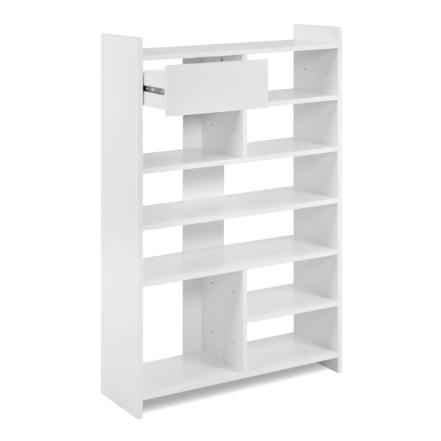 CaliCosy Schoenenkast met 8 open vakken en 1 lade h109 cm mÜnster 3011544 large