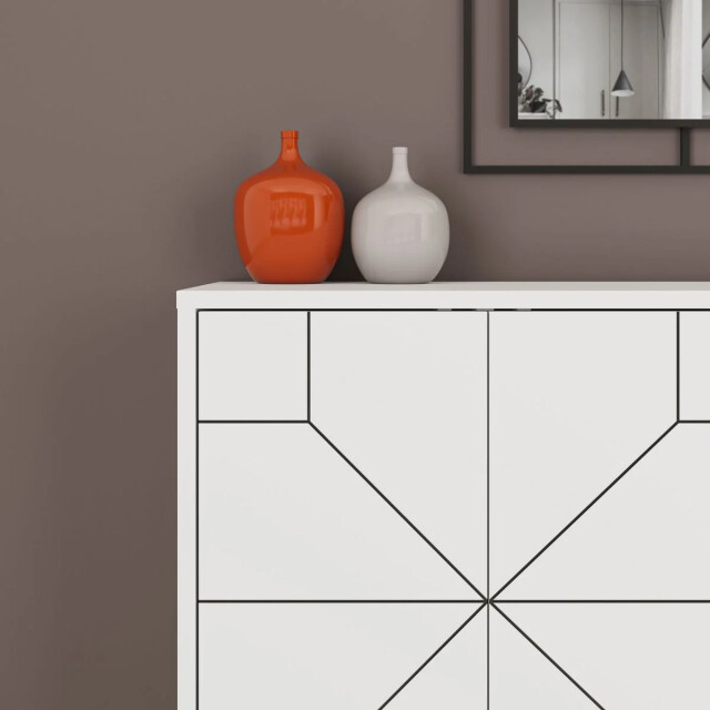 CaliCosy Buffet 4 deuren en versierde deuren l123 cm dune 2937496 large
