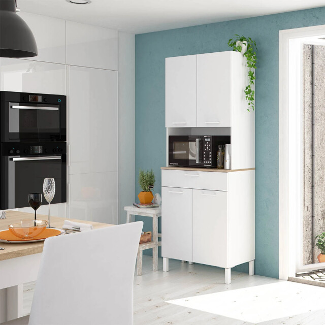 CaliCosy Keukenbuffet met 4 deuren + 1 lade en 1 open compartiment 2931951 large