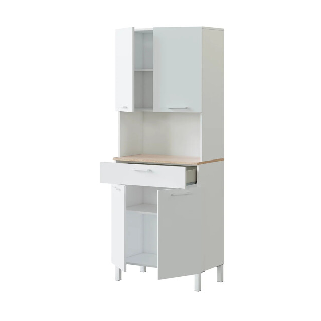 CaliCosy Keukenbuffet met 4 deuren + 1 lade en 1 open compartiment 2931951 large