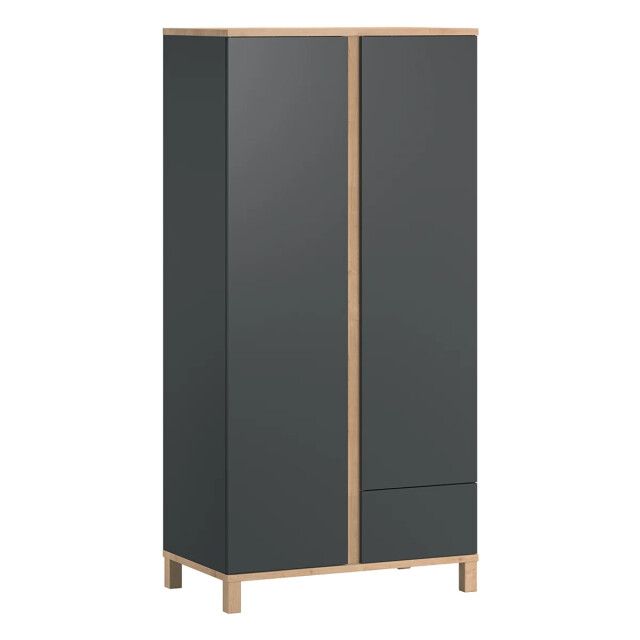 CaliCosy Kledingkast 2 deuren en 1 lade h183 cm hoogte 2937697 large