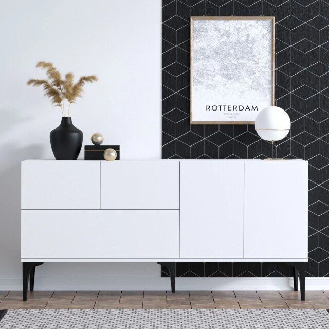 CaliCosy Buffet 5 deuren wit l150 cm glise 2930412 large