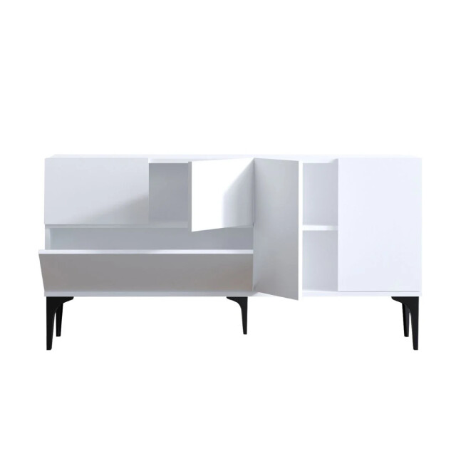 CaliCosy Buffet 5 deuren wit l150 cm glise 2930412 large