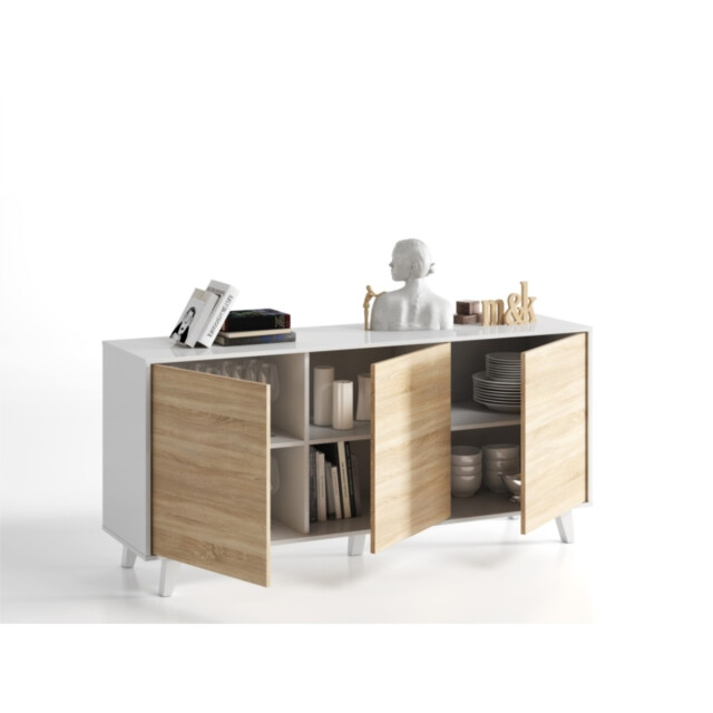 CaliCosy Buffetkast met 3 deuren l154 cm zaiken plus 2931830 large