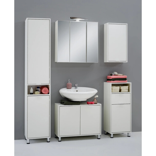 CaliCosy Hoge badkamerkast met 3 deuren zamora 2929870 large
