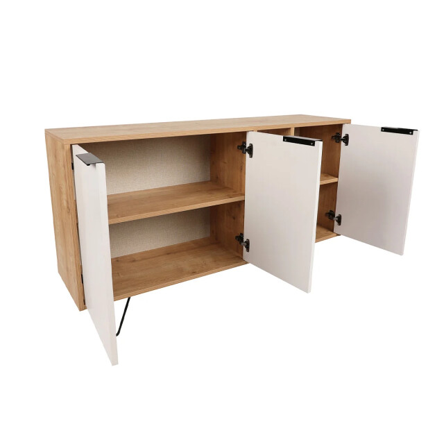 CaliCosy Buffet 3 nissen en 3 deuren l142 cm clara 2937495 large