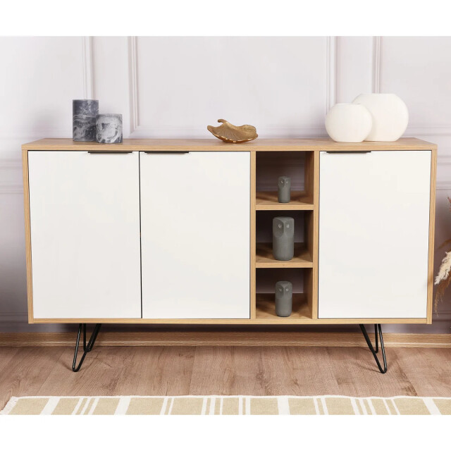 CaliCosy Buffet 3 nissen en 3 deuren l142 cm clara 2937495 large