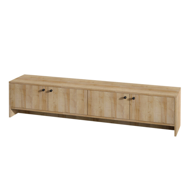 CaliCosy Tv-meubel 4 deuren in eikendecor l180 cm jimmy 3038925 large