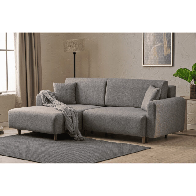 CaliCosy Hoekbank met slaapfunctie en linkse chaise longue in stof l246 cm mane 3079784 large
