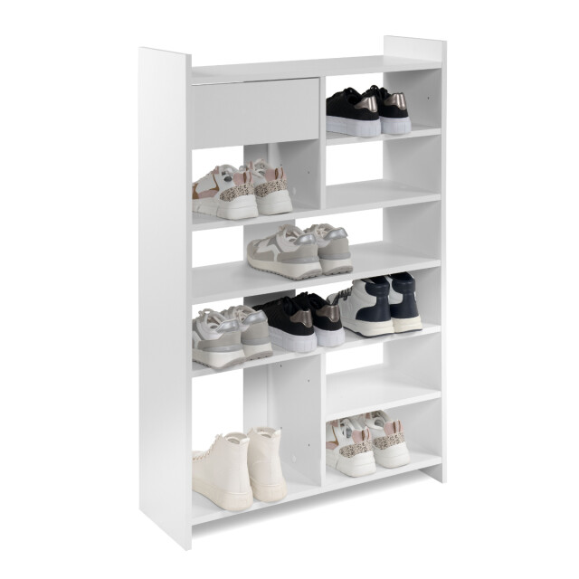 CaliCosy Schoenenkast met 8 open vakken en 1 lade h109 cm mÜnster 3011544 large