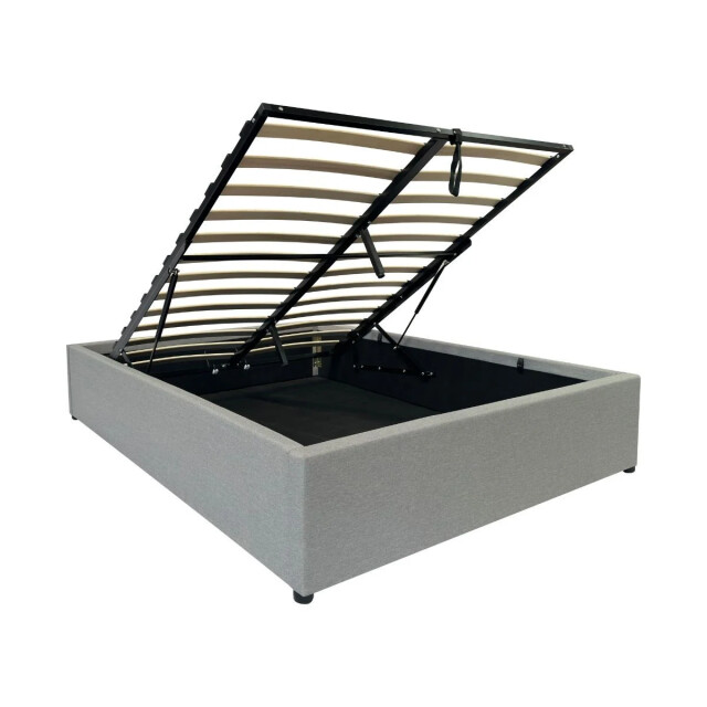 CaliCosy Kopie van opbergbed 140x190 cm met grijze stof romy 2979230 large