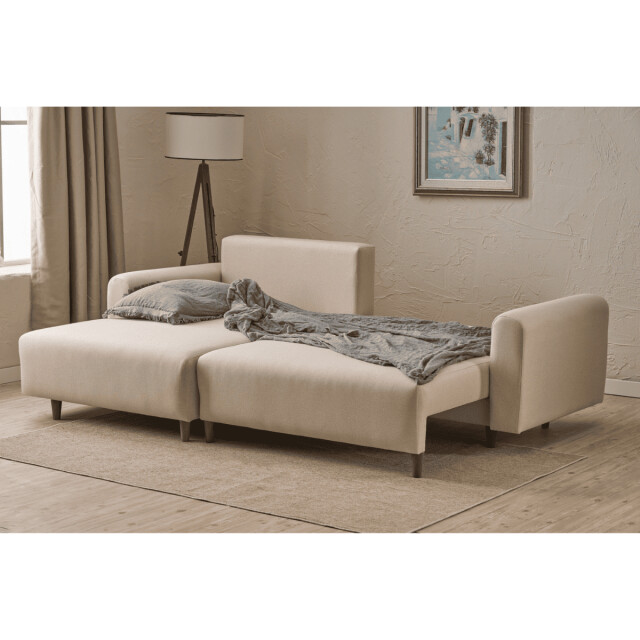 CaliCosy Hoekbank met slaapfunctie en linkse chaise longue in stof l246 cm mane 3079783 large