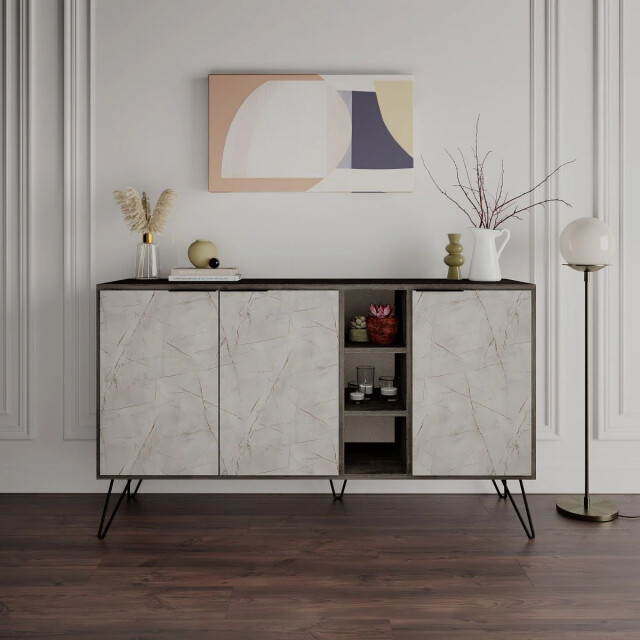 CaliCosy Buffet 3 nissen en 3 deuren l142 cm clara 2937494 large
