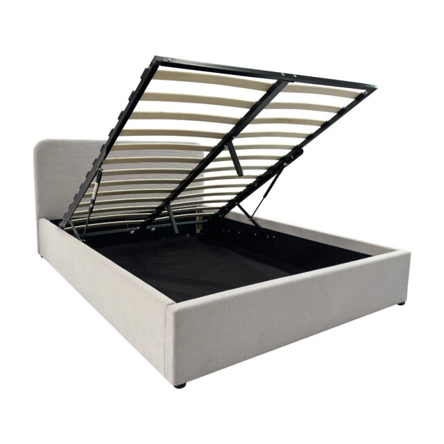 CaliCosy Opbergbed 140x190 cm met hoofdbord bekleed met livy 2979229 large