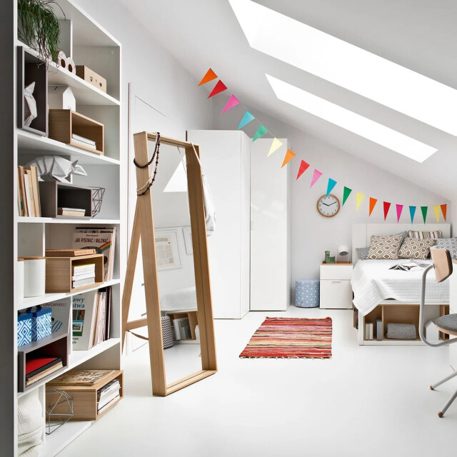 CaliCosy Multi-opberg boekenkast 6 niveaus h206 cm 4you 2932009 large