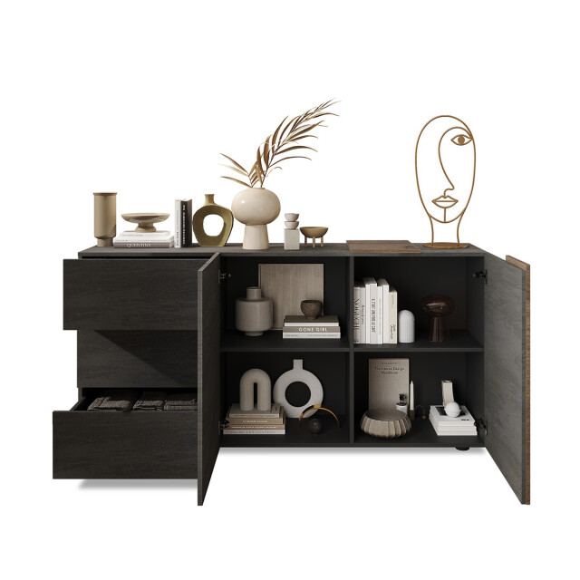 CaliCosy Buffet 2 deuren 3 laden l181 cm pluton 2937793 large