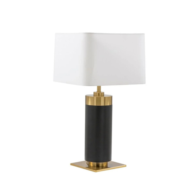 Signature Tafellamp in zwart metaal met gouden afwerking h73 cm vendome 2980691 large