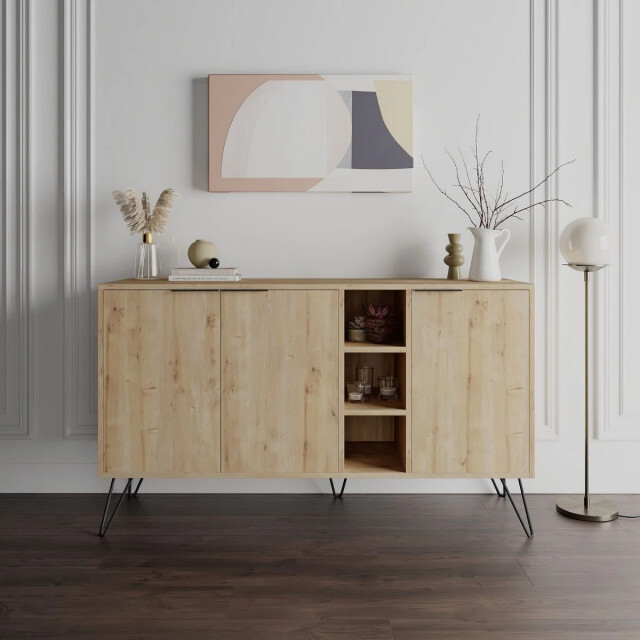 CaliCosy Buffet 3 nissen en 3 deuren l142 cm clara 2937493 large