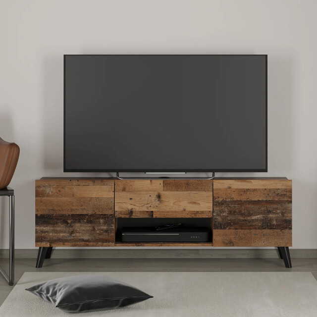 CaliCosy Tv-meubel 2 deuren 1 lade brighton 2 l140 cm x 46,5 cm 2937174 large