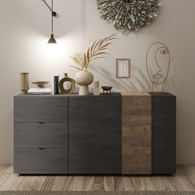 CaliCosy Buffet 2 deuren 3 laden l181 cm pluton 2937793 large
