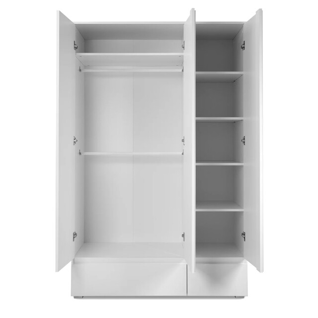 CaliCosy Kast 3 deuren 2 laden wit l120 x h191cm 2930608 large