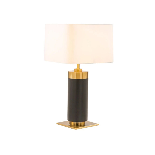Signature Tafellamp in zwart metaal met gouden afwerking h73 cm vendome 2980691 large