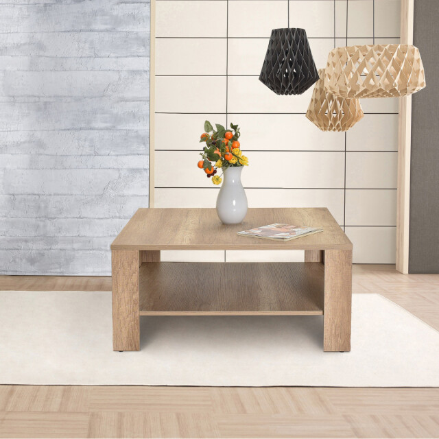 CaliCosy Salontafel met 1 plank l90 cm lena 3061541 large
